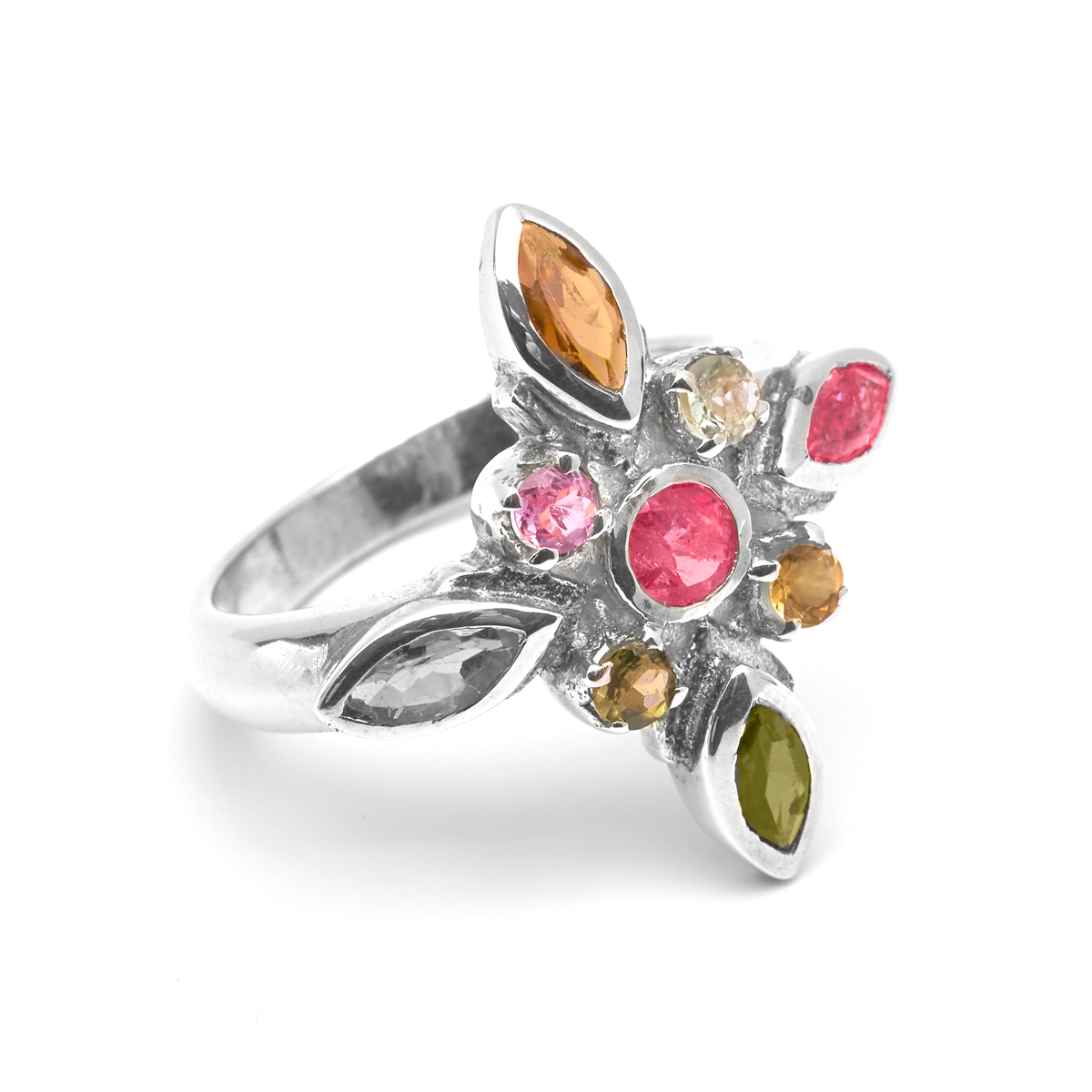 Bague tourmaline argent Stella